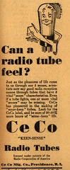 Can a Radio Tube Feel?