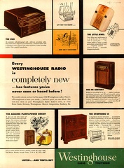 Every WESTINGHOUSE RADIO is completely new