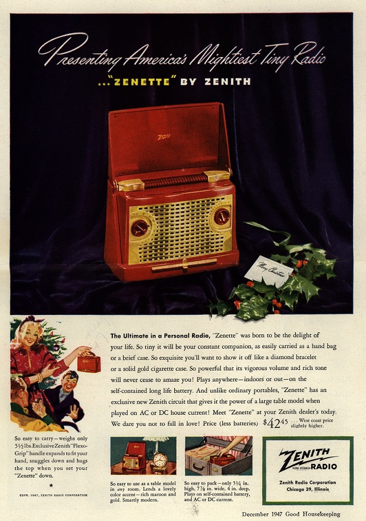 Presenting Americas Mightiest Tiny Radio...