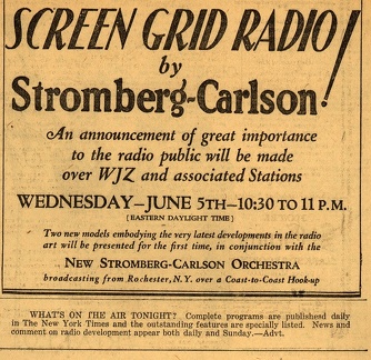 Screen Grid Radio