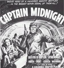 Captain Midnight Serial Poster