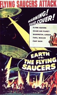Earth VS The Flying Saucers - 1956