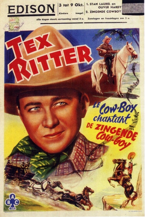 Tex Ritter The Singing Cowboy