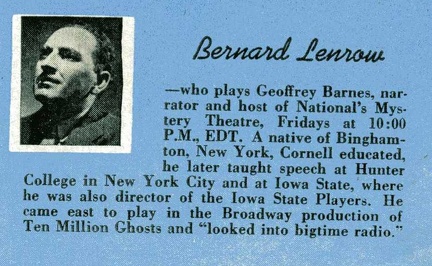 Bernard Lenrow