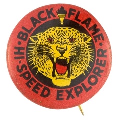 Black Flame Of The Amazon Pin - 1930s