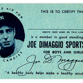 DiMaggio Sports Club Membership