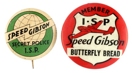 Speed Gibson Buttons - 1932