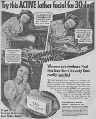 Barbara Stanwyck Print Ad