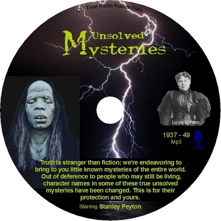 Unsolved Mysteries CD Label