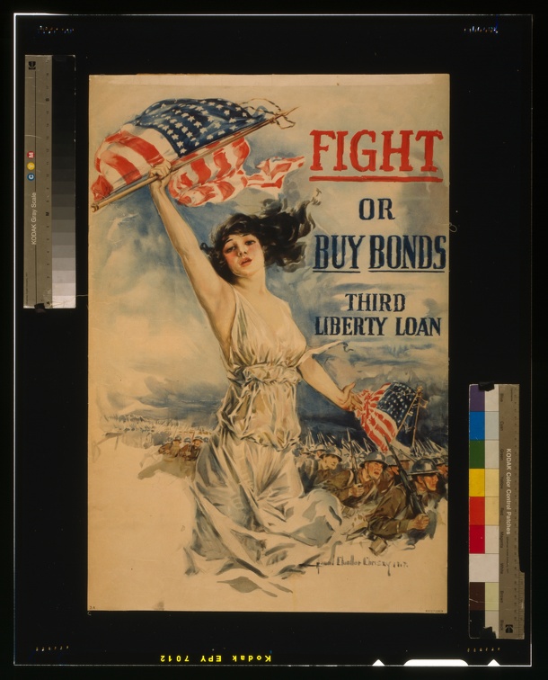1917-ECO- Fight or buy bonds. Third Liberty Loan