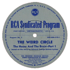 The Weird Circle Transcription Label
