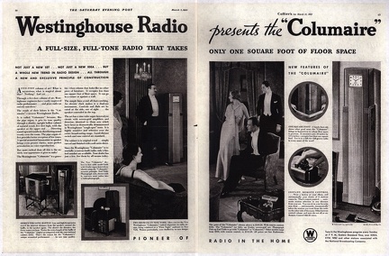 Westinghouse Radio presents the Columaire
