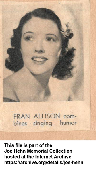 Allison, Fran