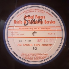 Jim Ameche Pops Concert #32 - Pt 1 (R)
