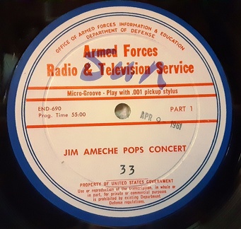 Jim Ameche Pops Concert #33 - Pt 1 (R)