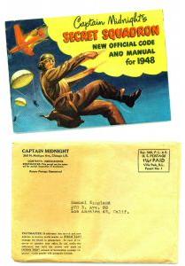 Captain Midnight 48 Secret Squadron codebook