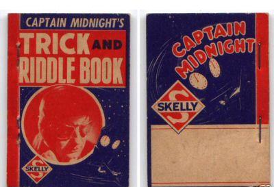Captain Midnight Trick and Riddle book