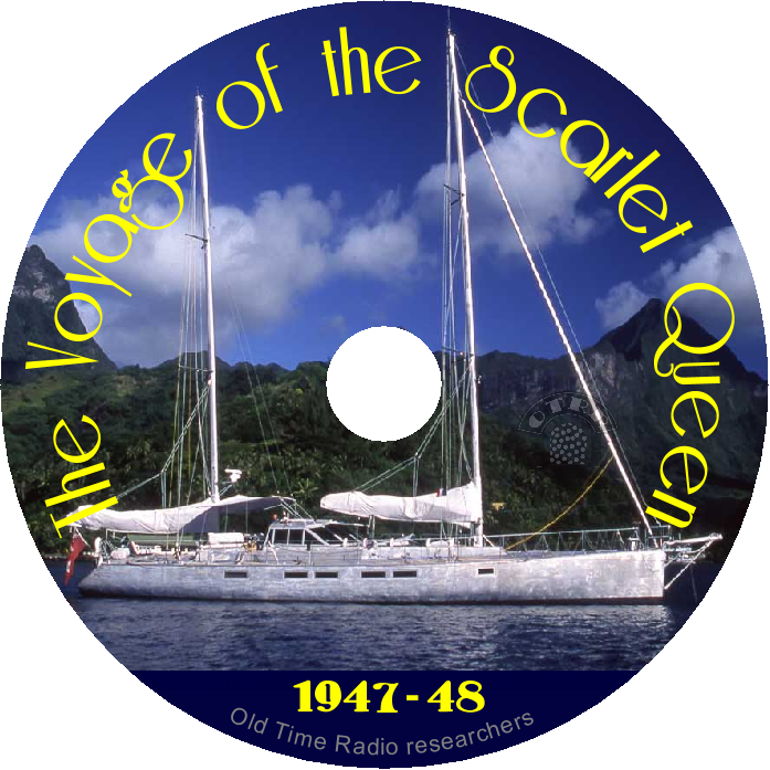 The Voyage of the Scarlet Queen CD Label