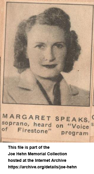 Speaks, Margaret
